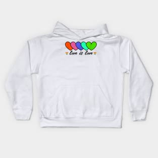 Love is love Kids Hoodie